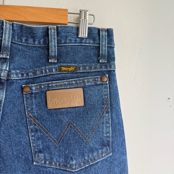 Wrangler 936GBK Cowboy Slim Indigo Bootcut Jeans Size 29 x 32 - Picture 6 of 6